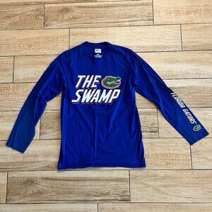 Mens Box Seat Clothing Blue Florida Gators Shirt - S